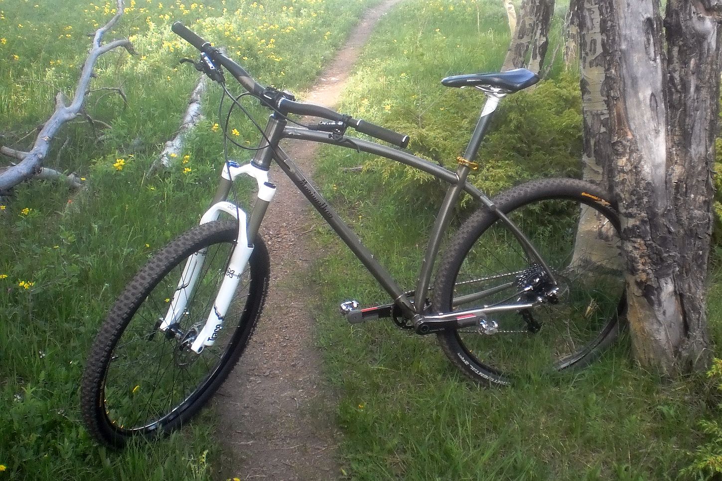 Chainline and fatter tires